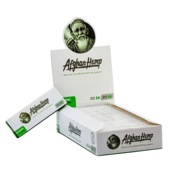 Afghan Hemp - Rolling Papers (1 1%4)(24pks)