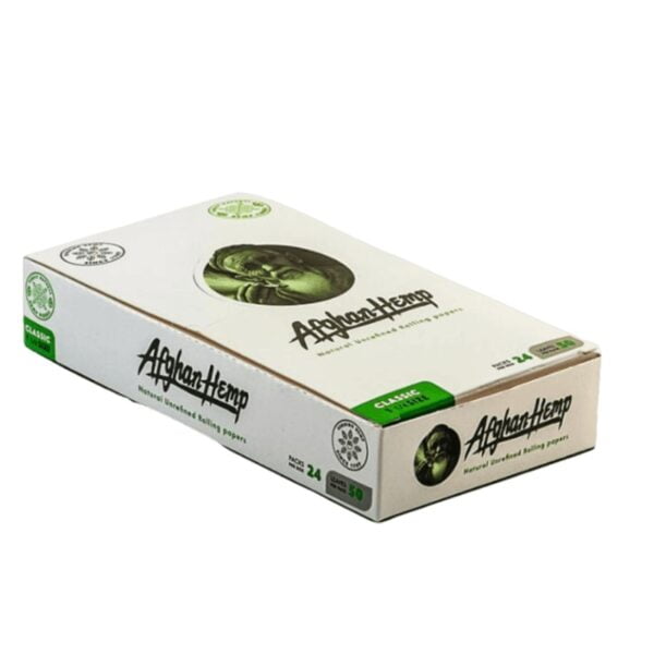 Afghan Hemp - Rolling Papers (1 1%4)(24pks) Box