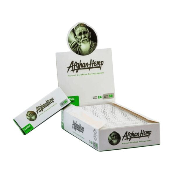 Afghan Hemp - Rolling Papers (King)(24pk)