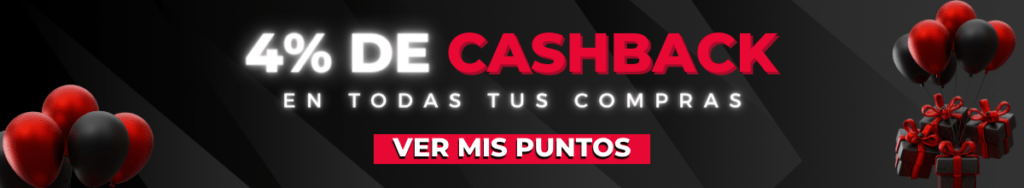 4% de cashback banner