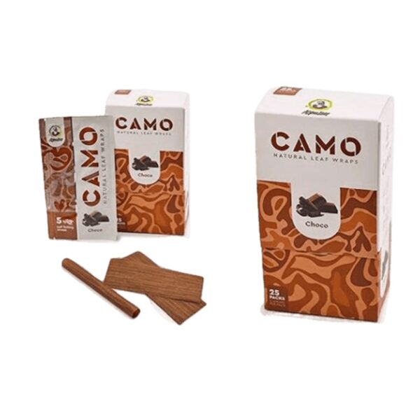 CAMO Self-Rolling Wraps Box and content