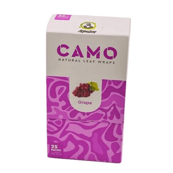 CAMO Self-Rolling Wraps Grape