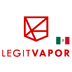 Logo Legit Vapor con bandera de México