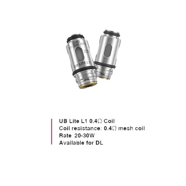 Lost Vape UB Lite L1 Coil 0.4 ohm Dual Coil