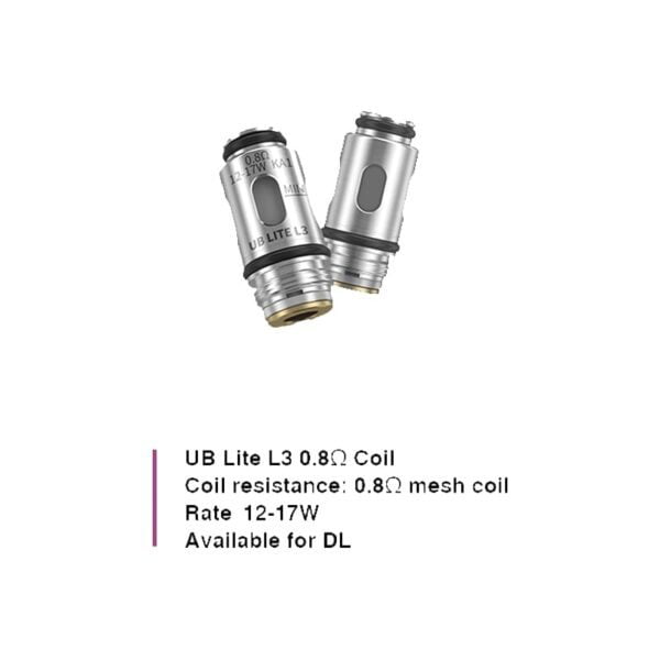 Lost Vape UB Lite L3 Coil 0.8ohm Dual Coil