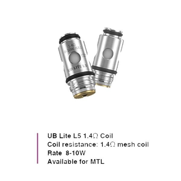 Lost Vape UB Lite L5 1.4 ohm Dual Info Coil