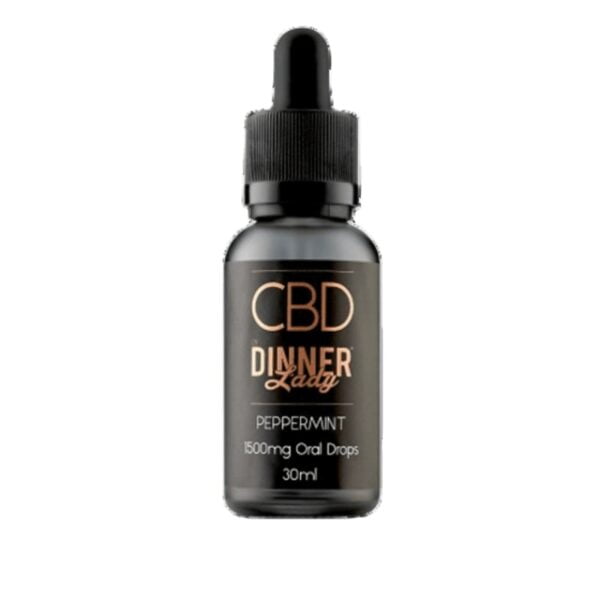 Dinner Lady CBD Peppermint Oral Drops 30ML 1500MG