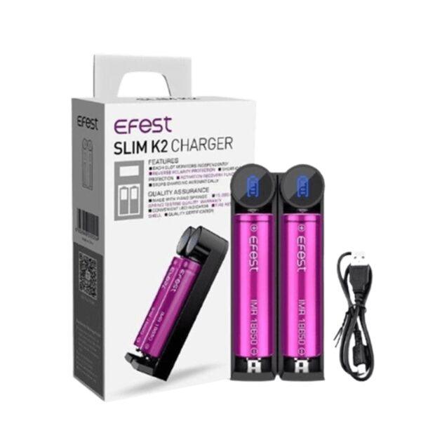 Efest Slim K2 Charger