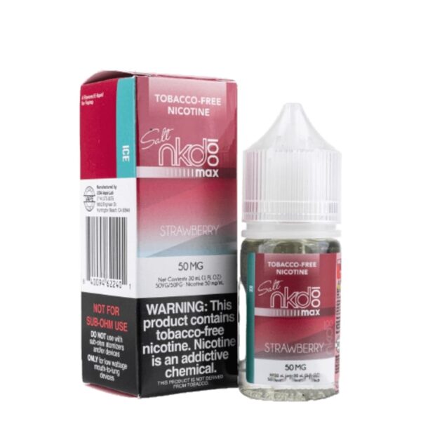 Naked 100 MAX 30ML 50MG Strawberry