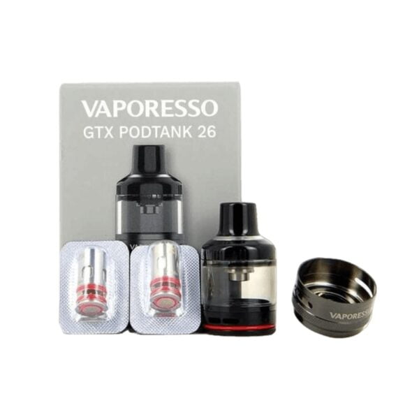 Vaporesso GTX POD Tank 26 Content boxpng