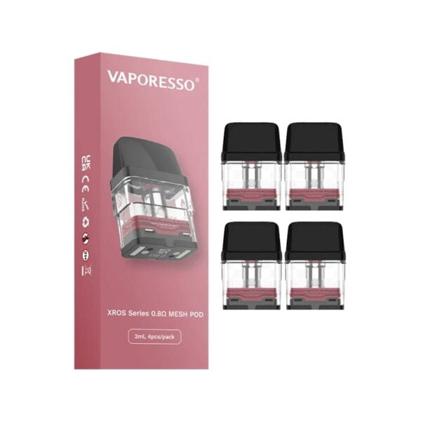 Vaporesso XROS Series 0.8 ohm Pod 4 piezas