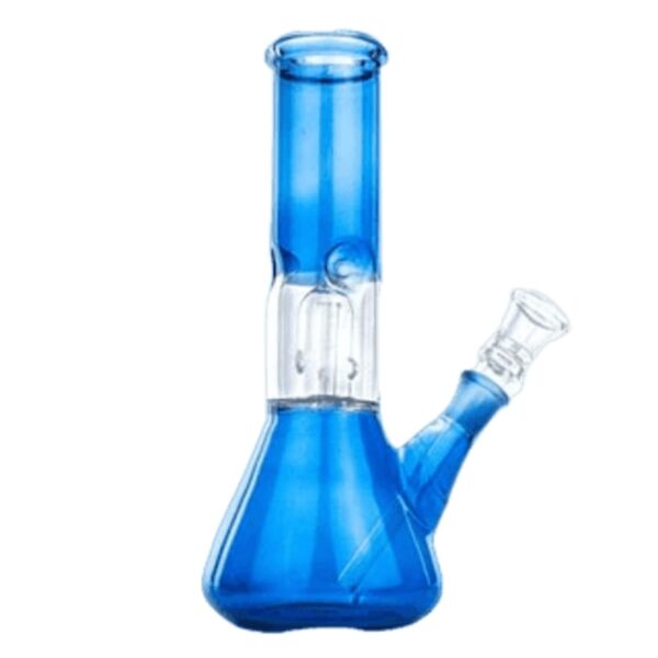 8 - 14mm Water Pipe W Percolator Blue