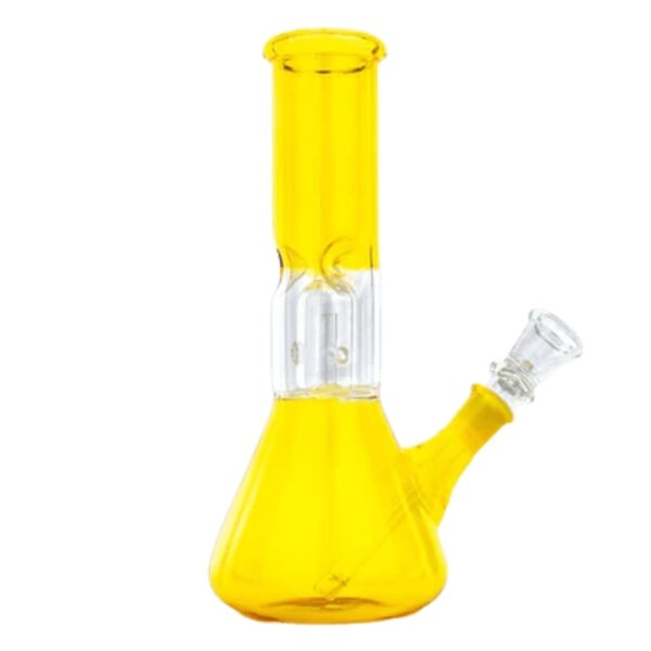 8 - 14mm Water Pipe W Percolator Yellow