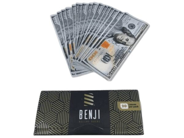 Benji Rolling Paper Booklets (Box of 24) Booklet and paper