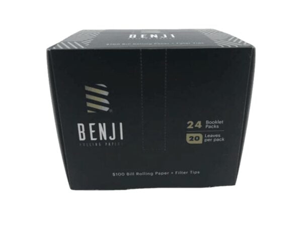 Benji Rolling Paper Booklets (Box of 24) Close Box