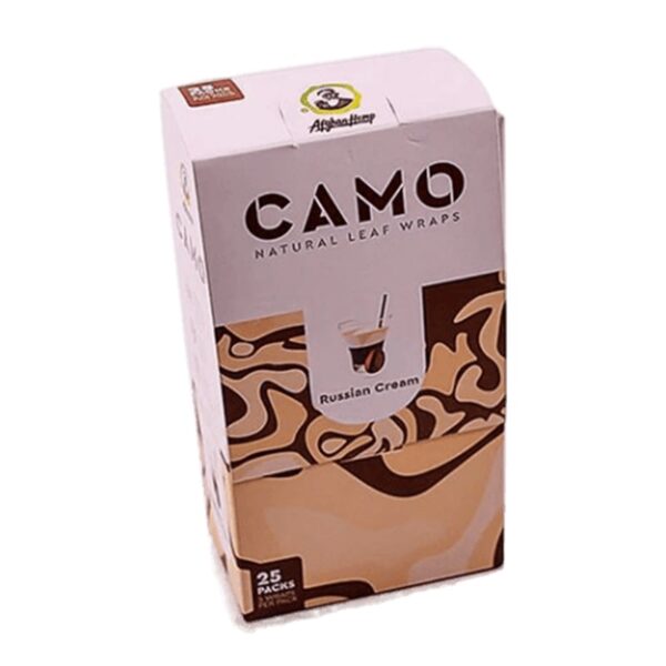 CAMO Self-Rolling Wraps Russian Cream
