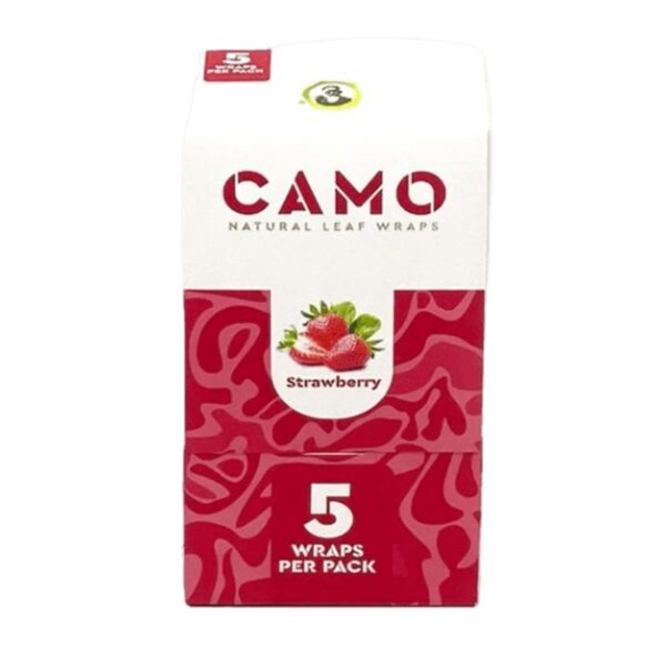CAMO Self-Rolling Wraps Strawberry