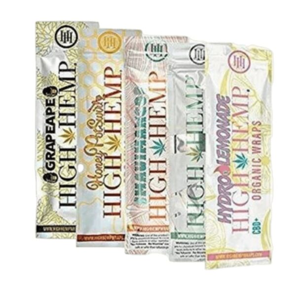 High Hemp Organic Blunt Wraps Sobres