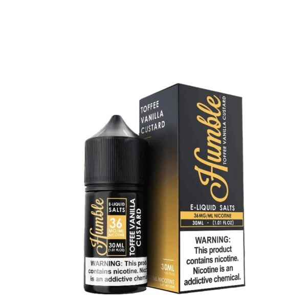 Humble Salt 36MG 30ML Toffee Vanilla Custard