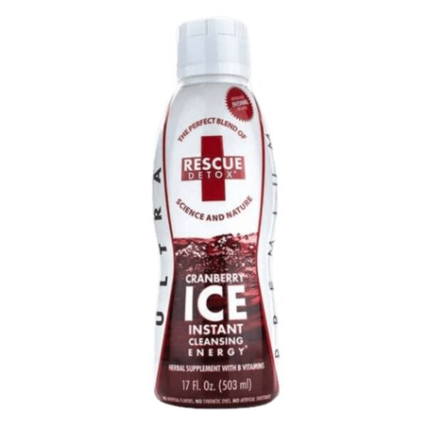 Rescue Detox Instant Cleansing Energy Cranberry Ice