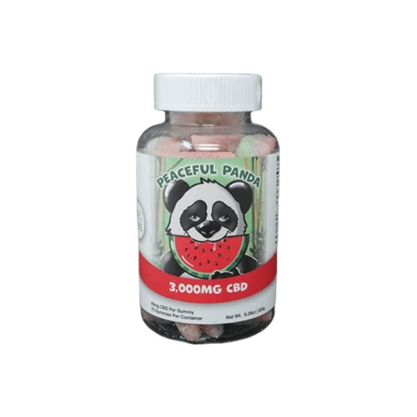 Sleepy Sloth CBD – 75pc 3000mg Peaceful Panda CBD