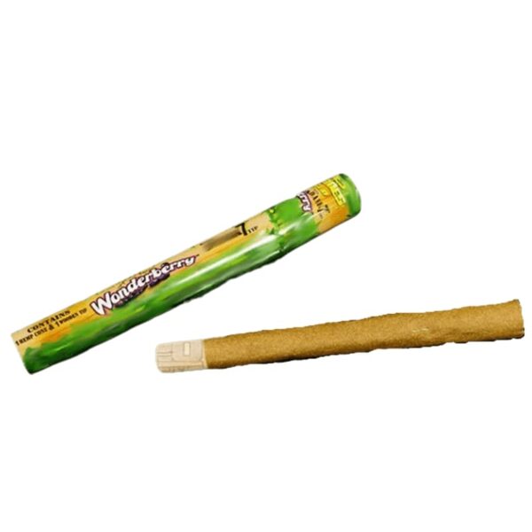 CYCLONES FLAVORED HEMP CONES WITH WOODEN TIPS 24 PER BOX Wonderberry Single