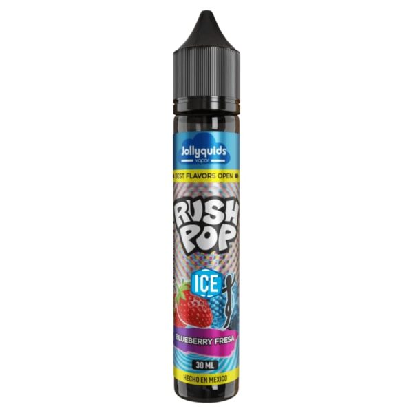 Jollyquids RushPop Blueberry Fresa ICE