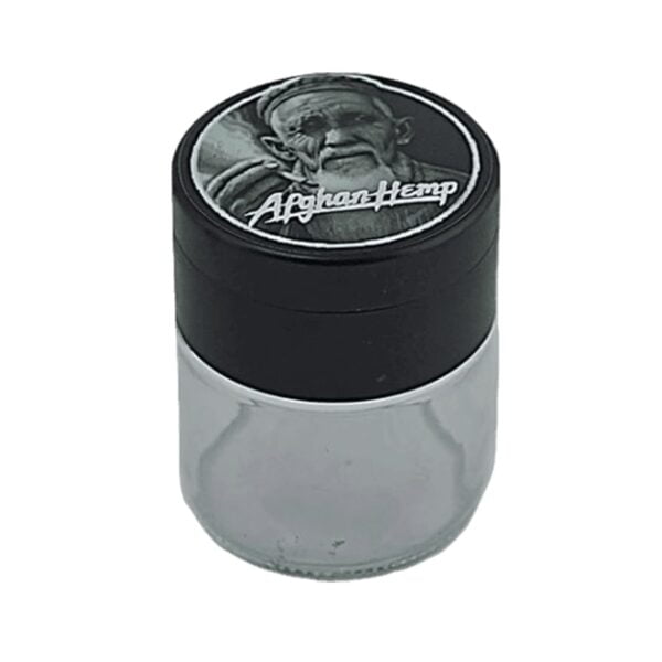 Afghan Hemp Grinder Tarro con tapa individual