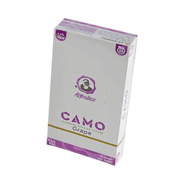 Afghan Hemp Rolling Papers con sabor Grape