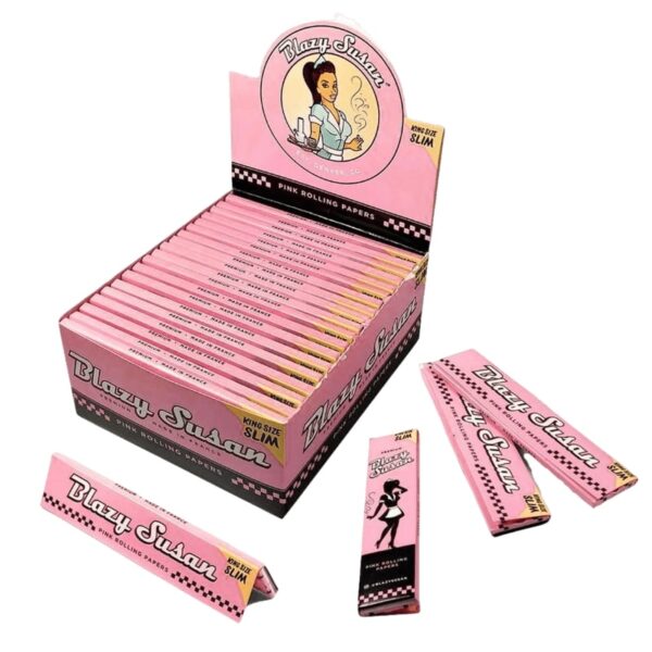 Blazy Susan King Size Slim Rolling Papers (50 por caja)