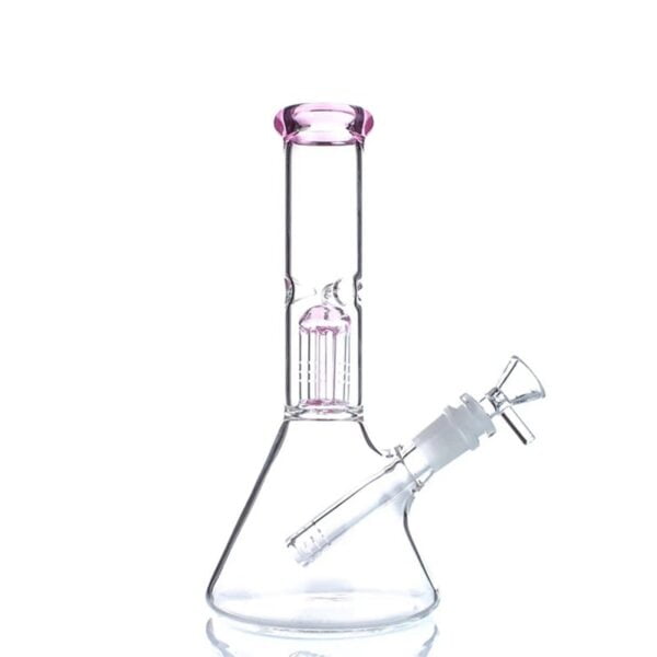 BONG DE AGUA CON BOWL de 14mm 10 pulgadas Pink