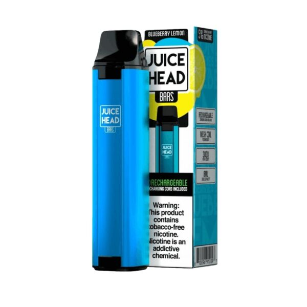 Juice Head Bars 3000 Puff 50MG Free Nicotine Disposable Blueberry Lemon