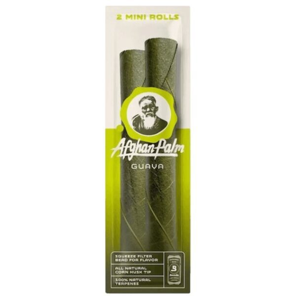 Afgan Hemp Palm Leaf Wraps 15 pack Guava