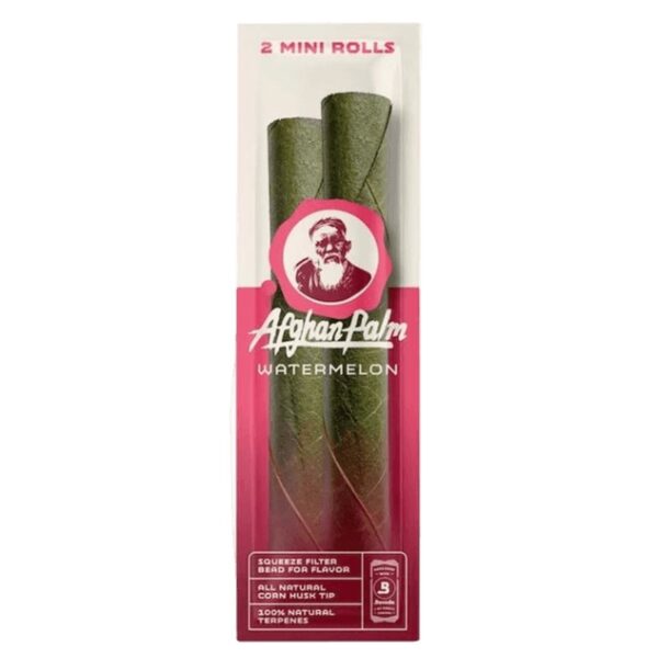 Afgan Hemp Palm Leaf Wraps 15 pack Watermelon