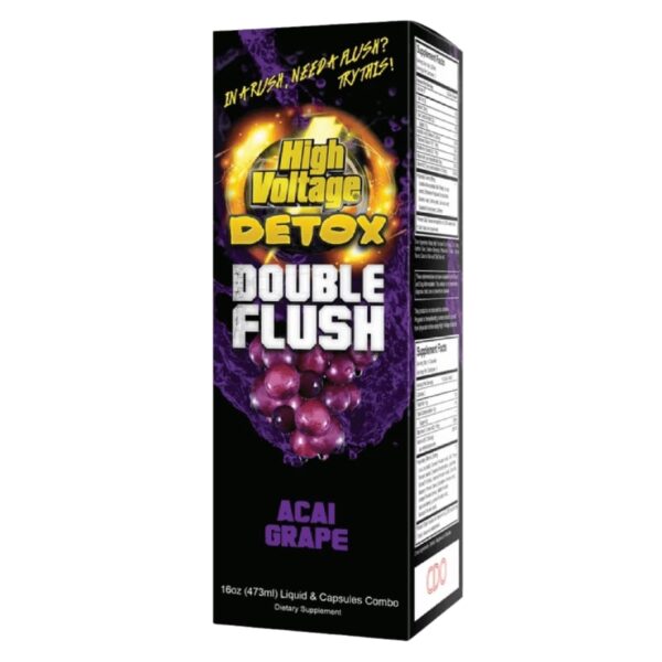 High Voltage Double Flush Detox Acai Grape