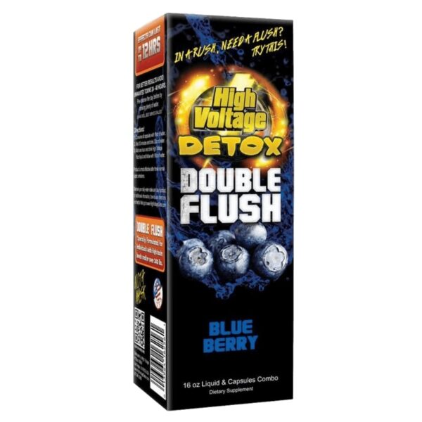 High Voltage Double Flush Detox Blueberry