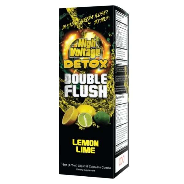 High Voltage Double Flush Detox Lemon Lime