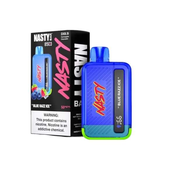 Nasty Bar DX8.5i 8500 Puffs Desechable Blue Razz ICE