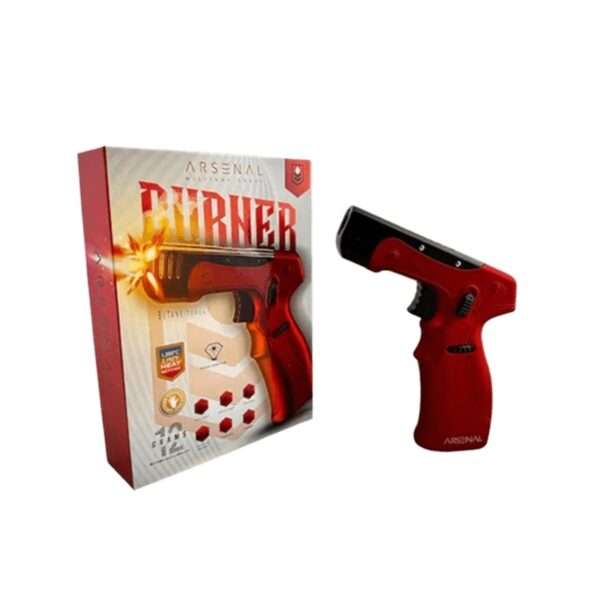 Arsenal Handgun Torch Lighter Red