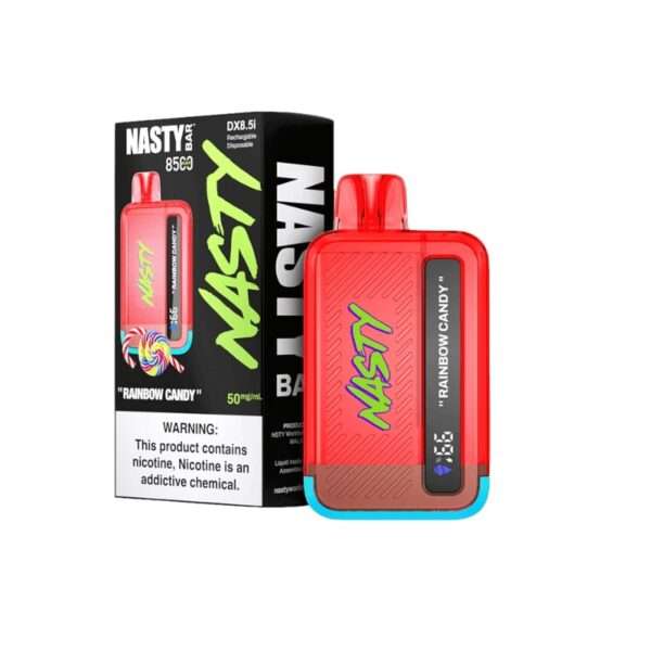 Nasty Bar DX8.5i 8500 Puffs Desechable Rainbow Candy