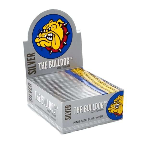 Bulldog Amsterdam papers Slver King Size Slim