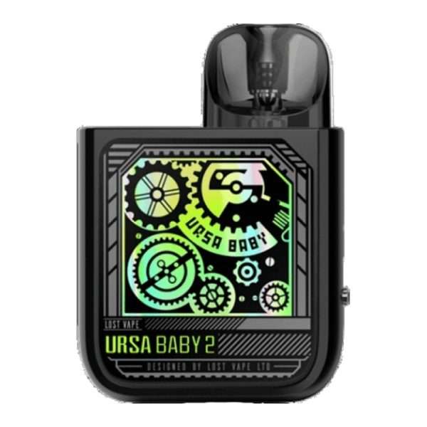 Lost Vape Ursa Baby Pod 2 Pop BlackX Time Gear