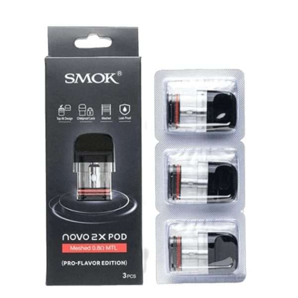 Smok Novo 2X Cartucho de repuesto 0.8 ohm