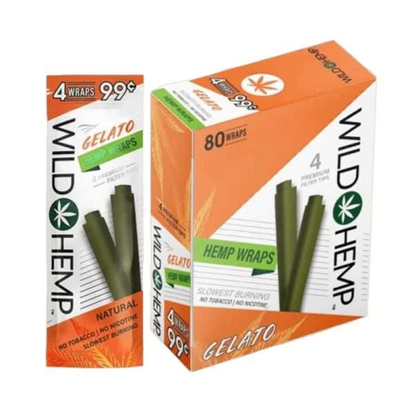 Wild Hemp Blunts Wraps Gelato