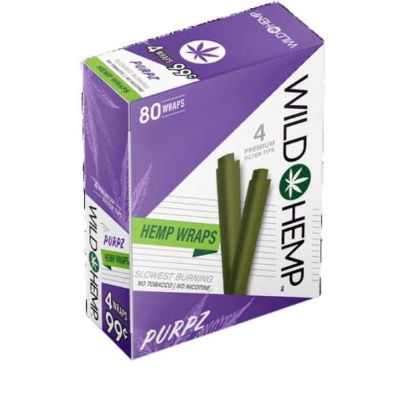 Wild Hemp Blunts Wraps Purpz