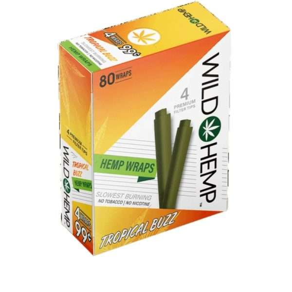 Wild Hemp Blunts Wraps Tropical Buzz