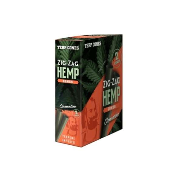 Zig Zag Hemp Conos Terp Clementine