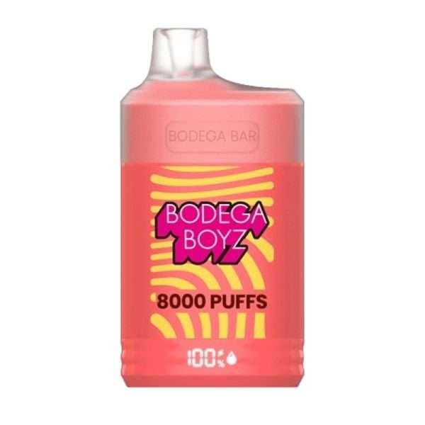 Bodega Bar Desechable 8000 Puffs Strawberry Banana