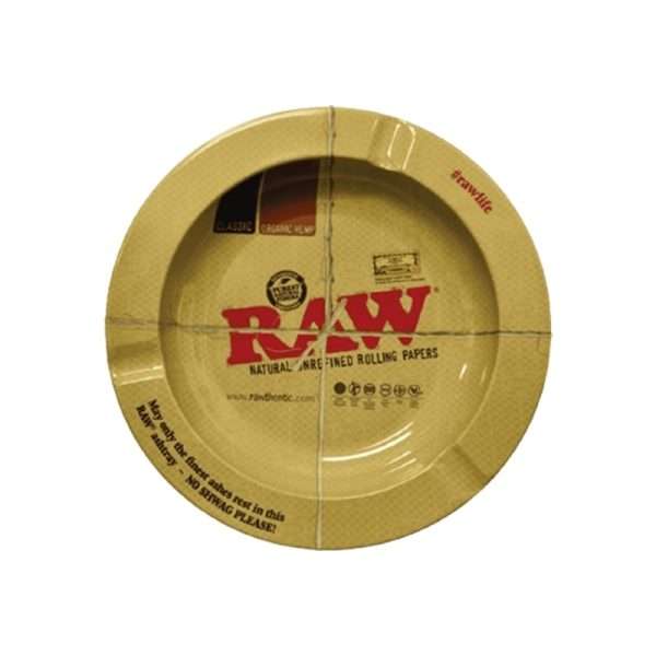 Raw cenicero de metal