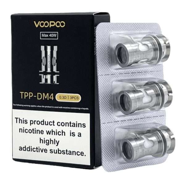 Voopoo Resistencias TPP DM4 0.3 ohm